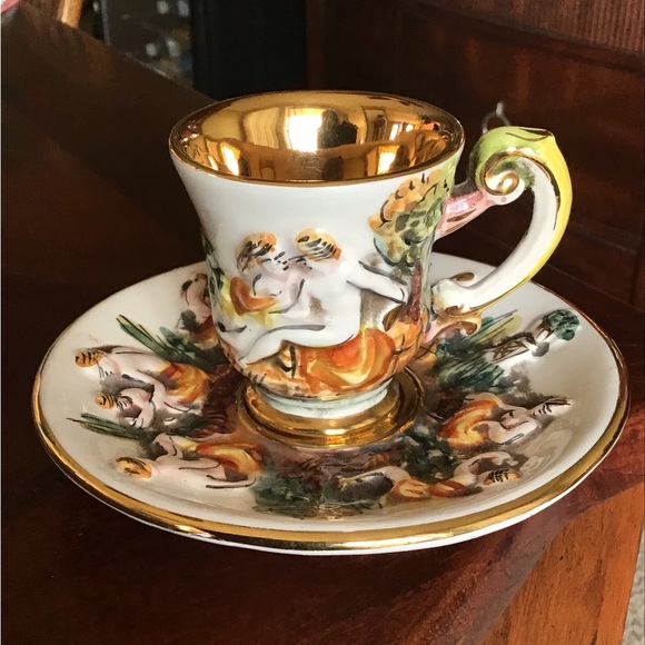 Keramos R. Capodimonte Dining Keramos R Capodimonte Nudes Grape